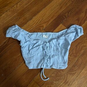 Aeropostale light blue top